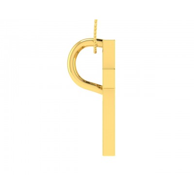 Diamond Cross pendant in gold